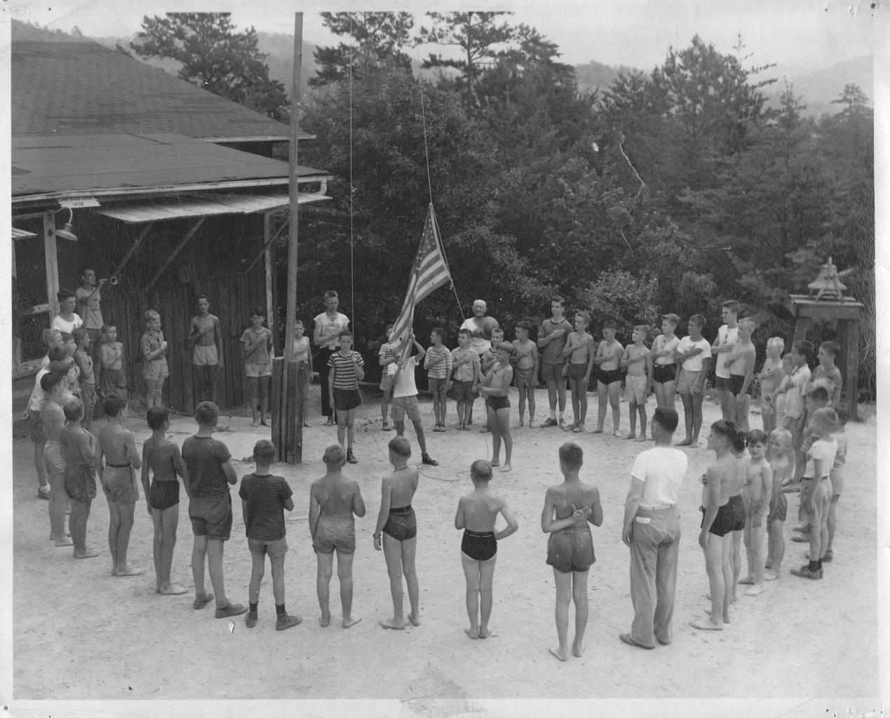 1945 Flag Raising