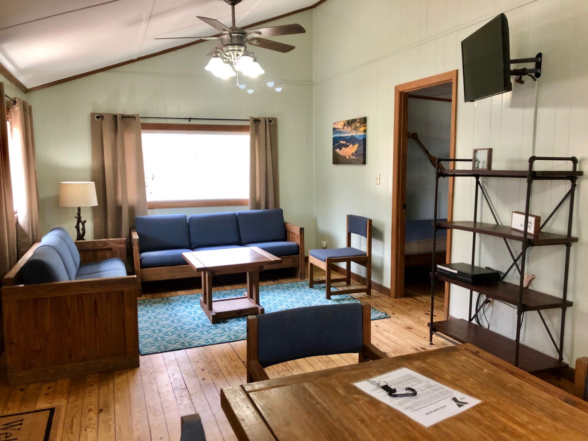 Family Cabin Living Room