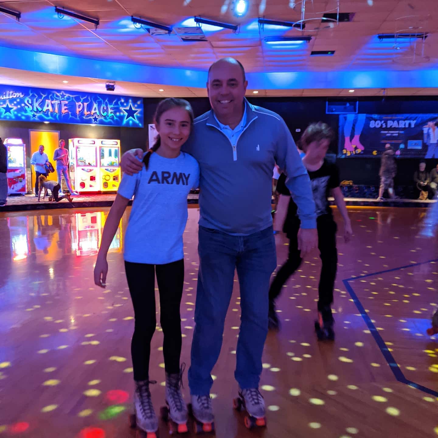 Skating with Dad