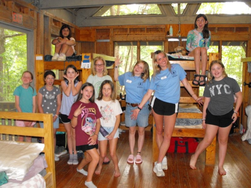 Campers in Cabin